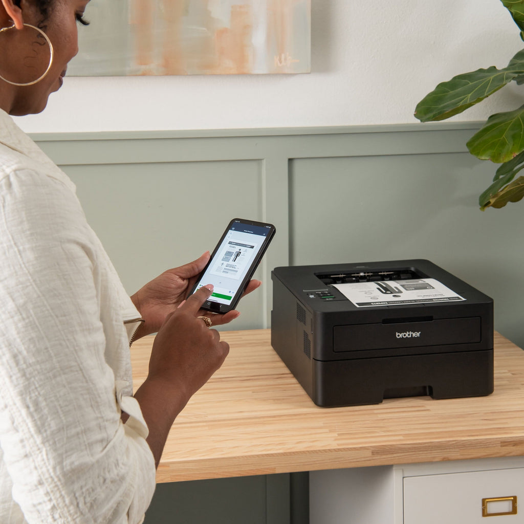 Brother HL-L2420DW Wireless Compact Monochrome Laser Printer with Duplex, Mobile Printing