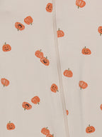 Modern Moments by Gerber Neutral Two-Way Zip Halloween Viscose Sleep ´N Play Footed Pajama, Sizes Newborn - 6/9 Months
