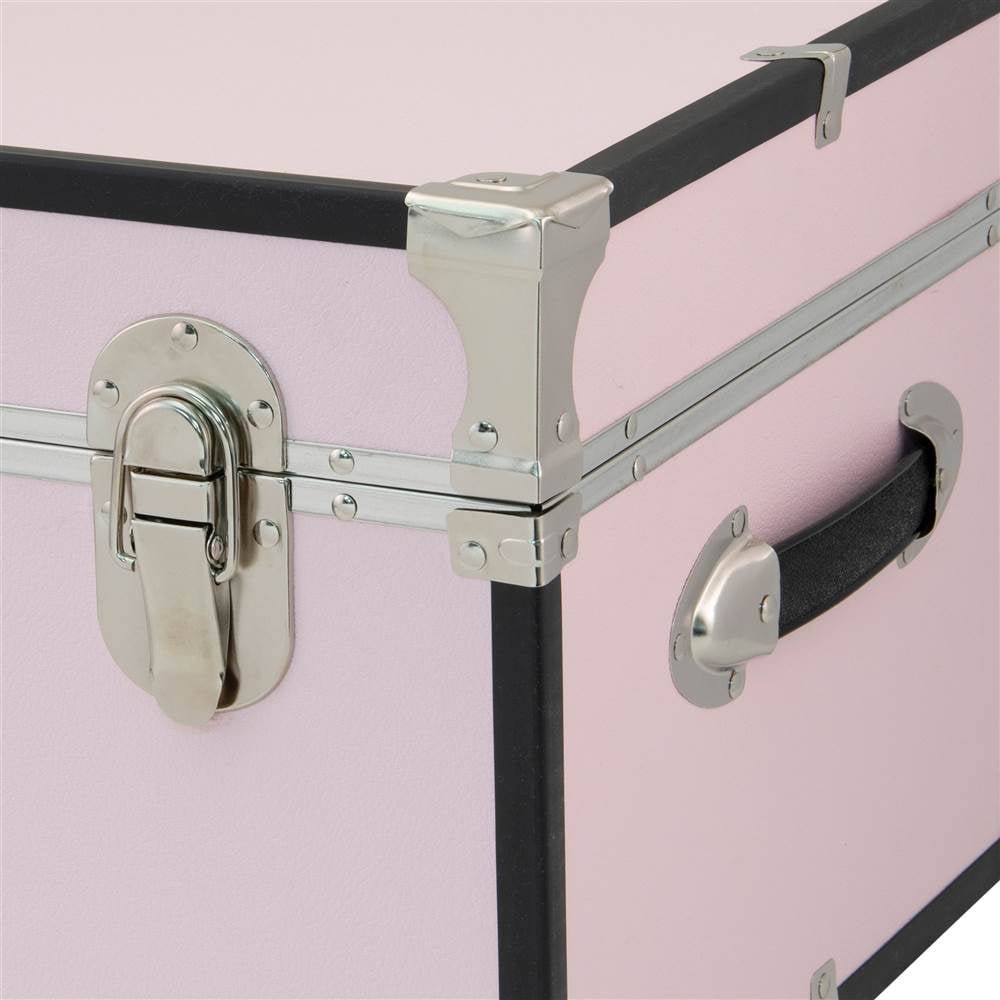 Seward Trunk Rover 30" Trunk with Wheels & Lock-Color:Blush
