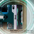 Shark PowerDetect Corded Stick Vacuum, Carpet and Hardfloors, Pet Friendly, Direction Detect, Floor Detect, DuoClean Brushroll, Removable Handheld