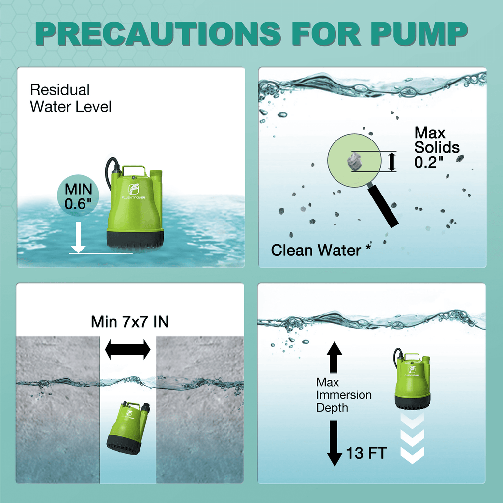 FLUENTPOWER Tankless Water Heater Descaling Kit, 1/4 HP Pump, 4 Gallon Bucket