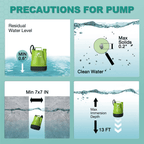 FLUENTPOWER Tankless Water Heater Descaling Kit, 1/4 HP Pump, 4 Gallon Bucket