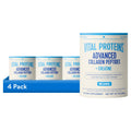4 pack) Vital Proteins Advanced Collagen Peptides Plus Creatine Monohydrate Powder, Supports Exercise Performance & Recovery, Unflavored, 10.1 oz