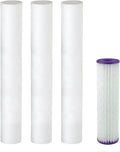 Aquasana 20 Inch Pre-Filter Replacement 3-Pack and Post-Filter Bundle