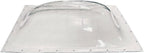 SCT RV Skylight Bundle - Clear Outer Dome 14" x 22", Flange 17" x 25" and Inner Dome with Window 14" x 22" + Dicor 501LSW-1 Lap Sealant