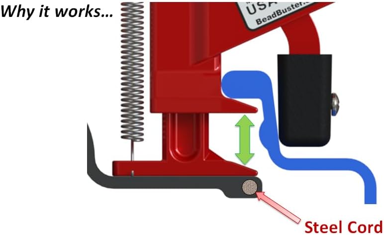 XB-550i HD Bead Breaker MADE-IN-USA for Tractor/OTR/Commercial/Industrial Tires
