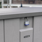 Lifetime Modern Outdoor Storage Deck Box 568 Litre Grey - 60384U