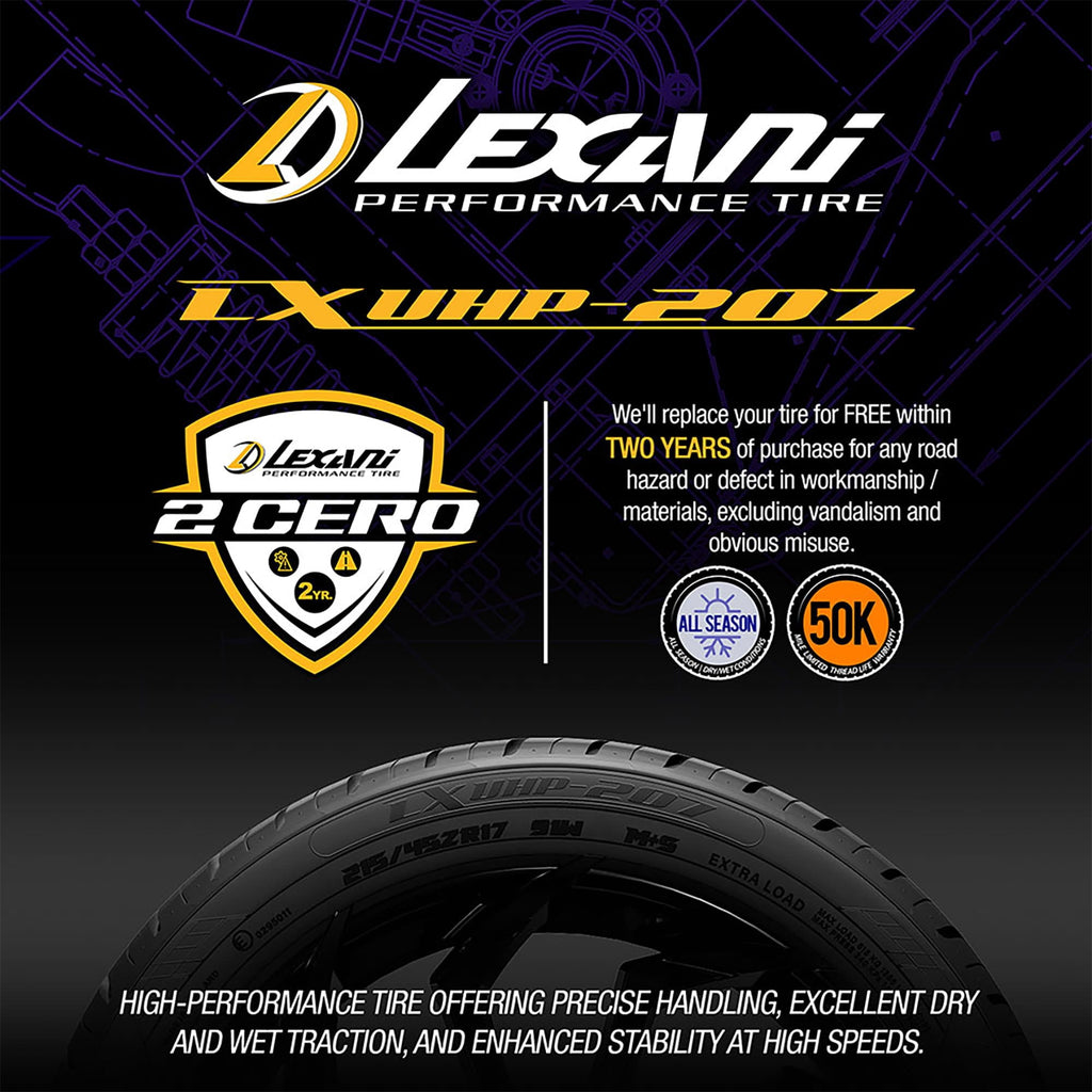 Lexani LXUHP-207 UHP All Season 215/45R18 89W Passenger Tire