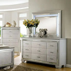 Furniture Of America 9-Drawer Wood Dresser With Mirror - Ruff Crocodile