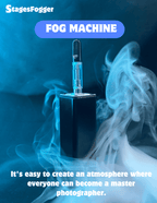 Portable Mini Smoke Machine Handheld fog Machine for Photography Cosplay Smoke Making Machine Outdoor Events, Parties