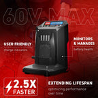 TORO Flex-Force Power System 60 Volt Max Lithium-Ion Battery Charger