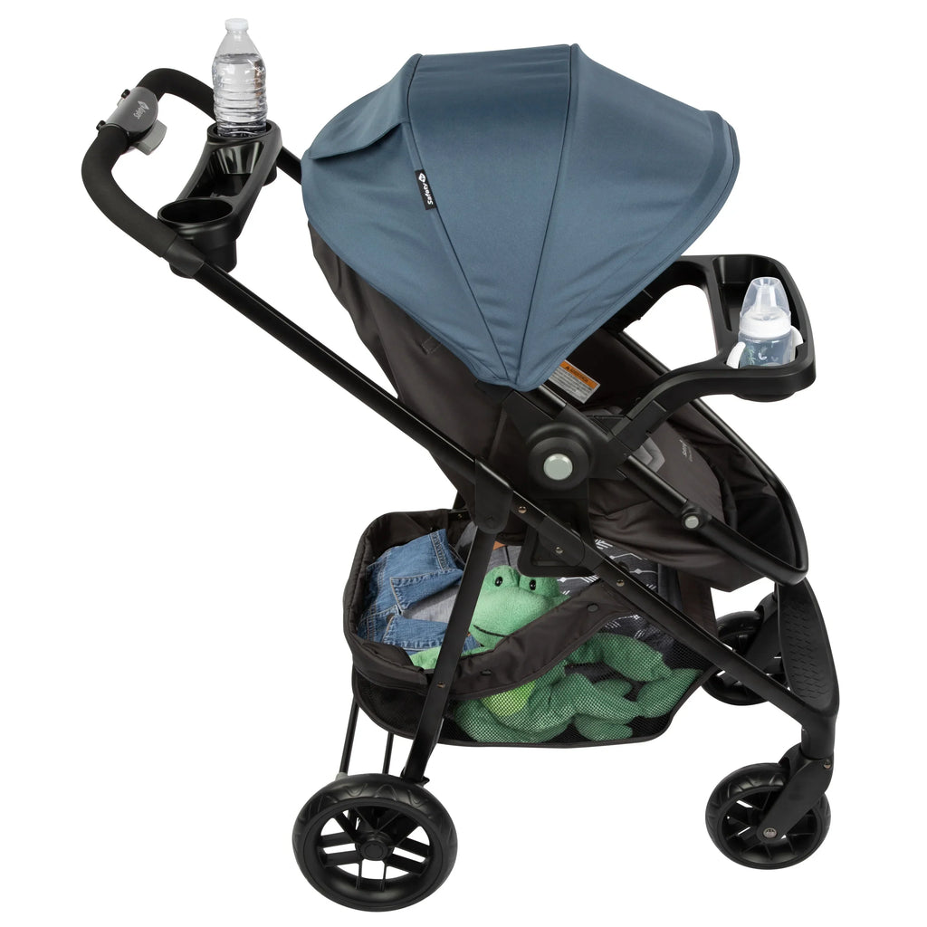 Safety 1st Grow And Go Sprint Modular Travel System Stroller With Rear-Facing Infant Car Seat - Bluestone