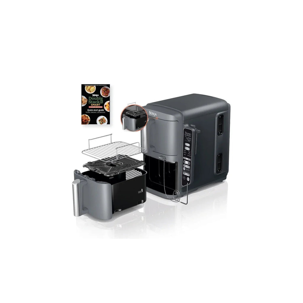 Ninja DoubleStack XL Smart 2-Basket Air Fryer, 10 QT