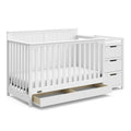 Graco Hadley 5-in-1 Convertible Crib With Changing Table And Storage Drawer - 04586-701