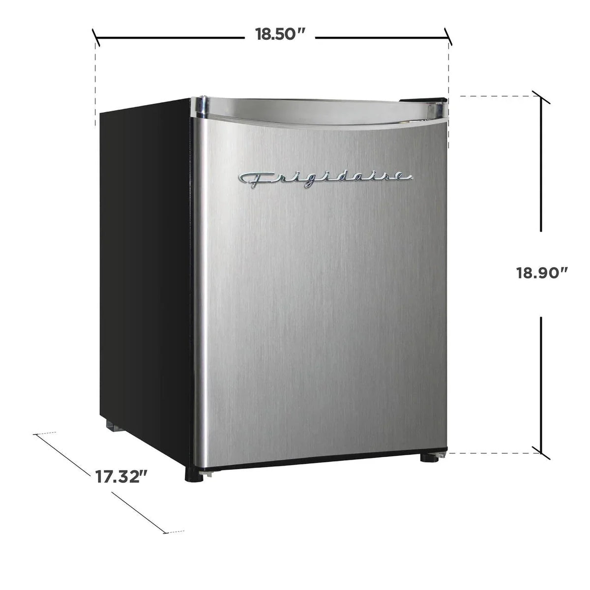 Frigidaire Upright Freezer, 1.1 Cu. Ft., Stainless Platinum Design Series