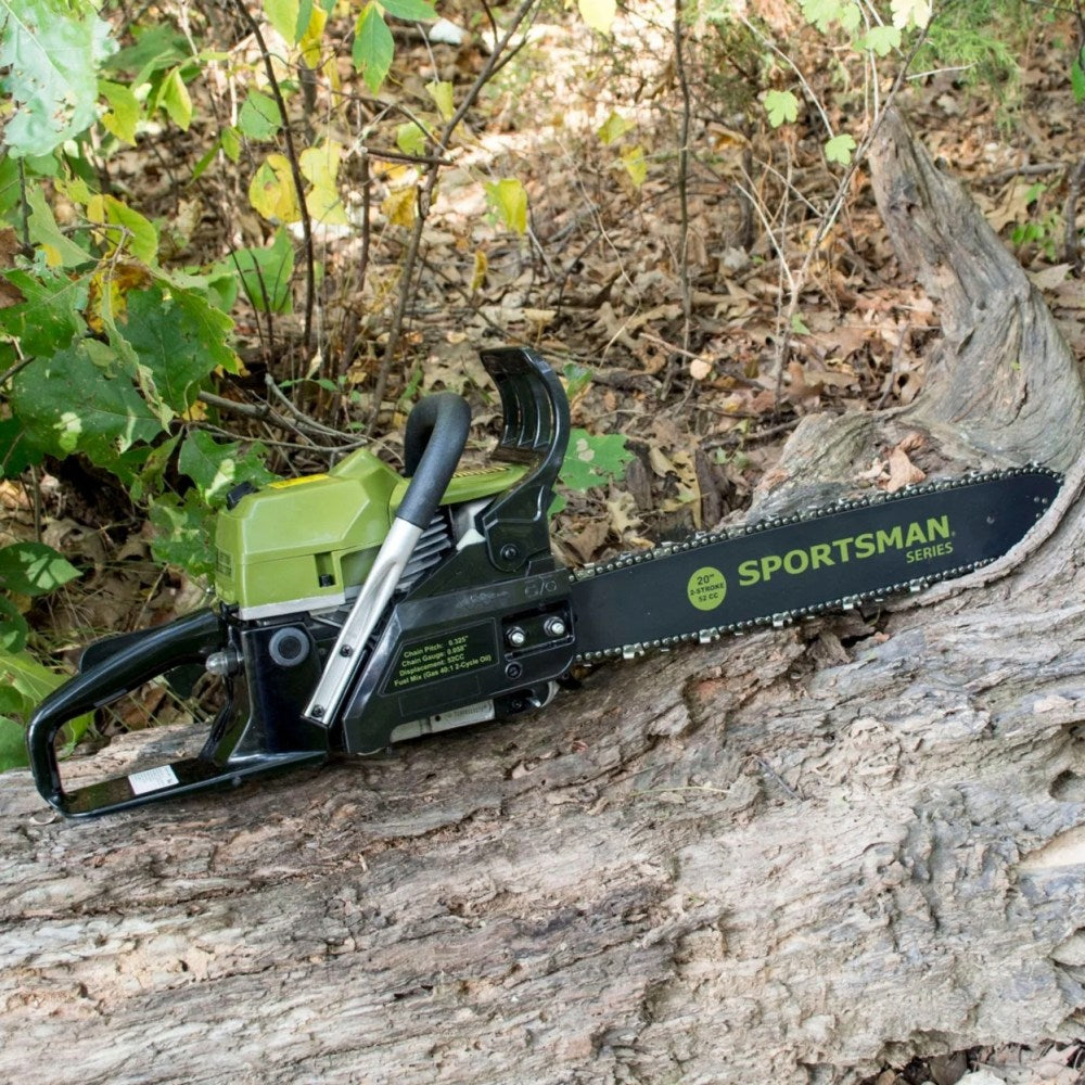 Sportsman Series 20 in 52cc Gas 2-Stroke Rear Handle Chainsaw - 1211-GCS5220