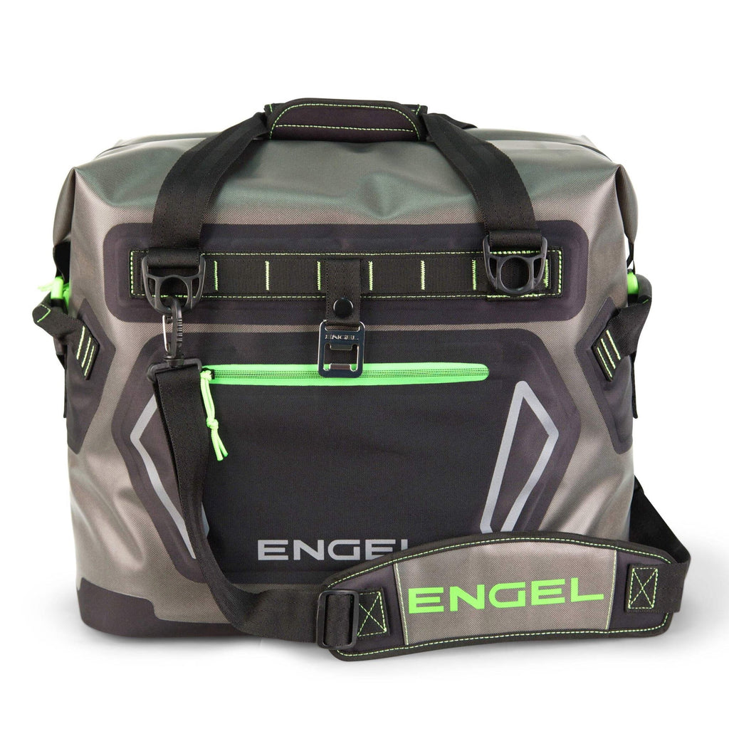 ENGEL Soft Sided Cooler HD20 - 22 Qt, 24 Cans, Dark Gray/Seafoam