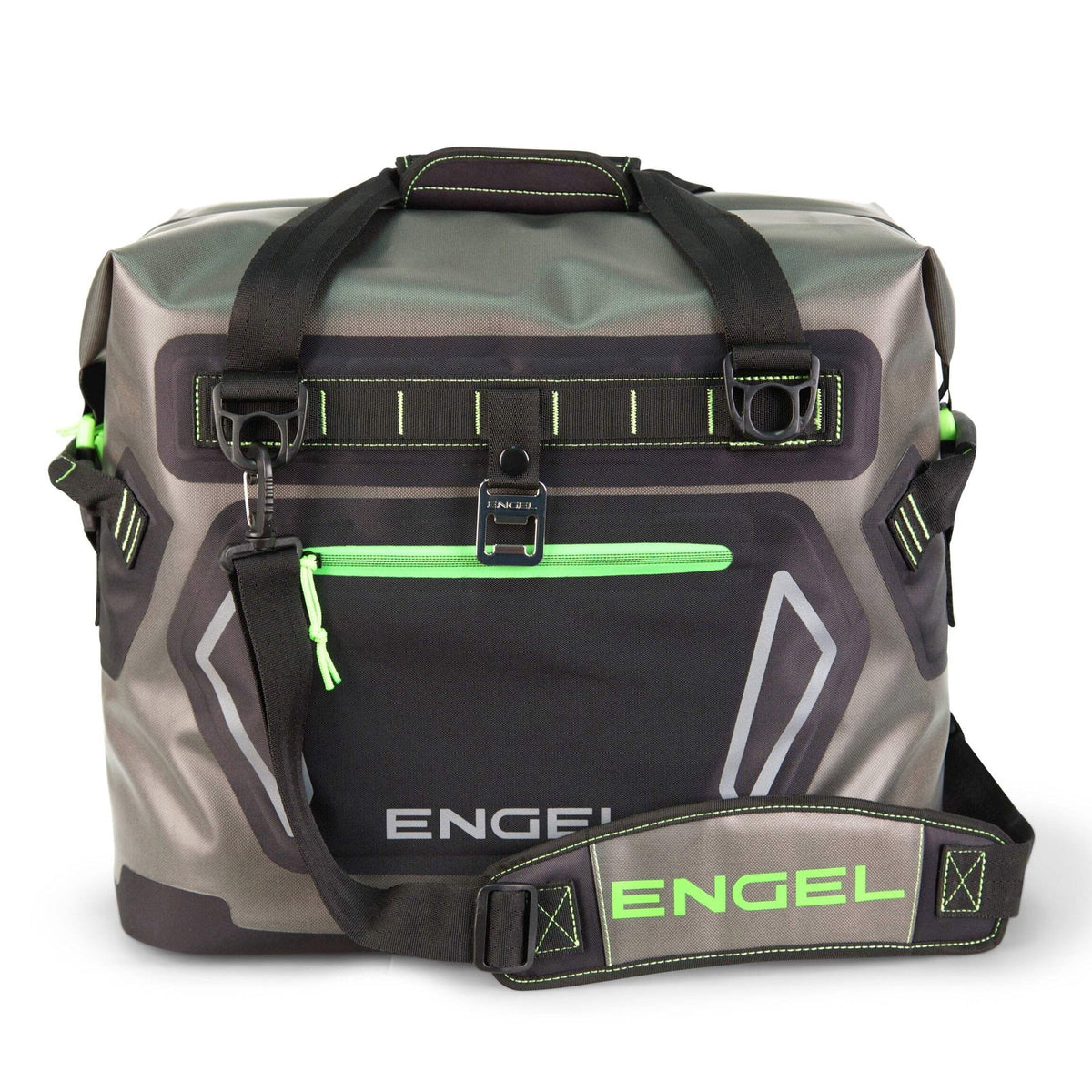 ENGEL Soft Sided Cooler HD20 - 22 Qt, 24 Cans, Dark Gray/Seafoam