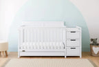 Graco Hadley 5-in-1 Convertible Crib With Changing Table And Storage Drawer - 04586-701