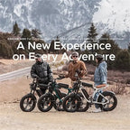 AKEZ Adult Fat-Tire E-Bike 1000W, 48V 13Ah Removable Battery, 94-Mile Range, Full Suspension