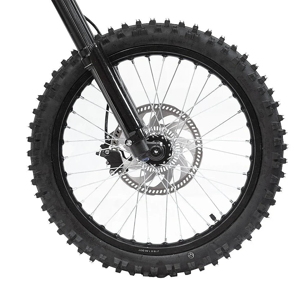 GoTrax Everest Electric Dirt Bike - 50 mi Max Range, 53 mph Max Speed