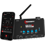 Taramps Pro 2.4 BT Bluetooth DSP Crossover Full, Digital Signal Processor, Car Audio Equalizer with App, Gain up to 9V, 15 Band Graphic Equalization