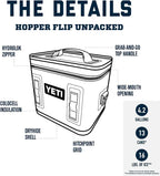 YETI Hopper Flip 12-Quart Portable Soft-Sided Cooler - 18010110002
