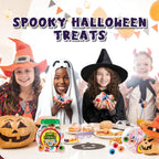 30 Gummy Eyeballs, Spooky Halloween Eyeball Candy in 4 Flavors, Soft Gummies with Jelly Filling, Individually Wrapped, By 4YoreElves (19 oz)