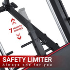 syedee Leg Press, Hack Squat And Leg Extension Machine - Lower Body Home Gym