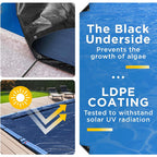 18-Ft x 36-Ft Pool Cover for Inground Pools - Rectangle Winter Inground Pool Cover, Extra Thick Material & Durable Design, Cold and UV-Resistance