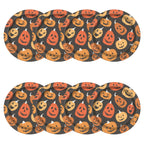 Jack-o'-Lantern Disposable Paper Plates, Multicolor, 8.5", 8 Count, Halloween by Way To Celebrate