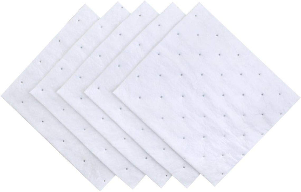 3M Petroleum Sorbent Pad HP-156, High Capacity, White (Case of 100)