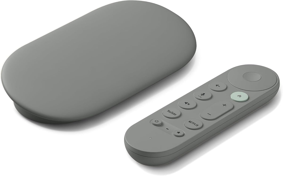 Google TV Streamer 4K - Fast Streaming Entertainment on Your Device with Voice Search Remote - Watch Movies, Shows, Live, and Netflix in HDR - Smart