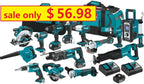 Makita 18V LXT 15-Piece Cordless Power Tool Combo Kit - XT1501