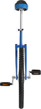 DYNAMI Unicycle with Excellent Steel Frame,Leakproof Tire,Adjustable Height,Curved PU Seat,Mute Bearing,Anti-Slip Designs,for Outdoor Sports Fitness