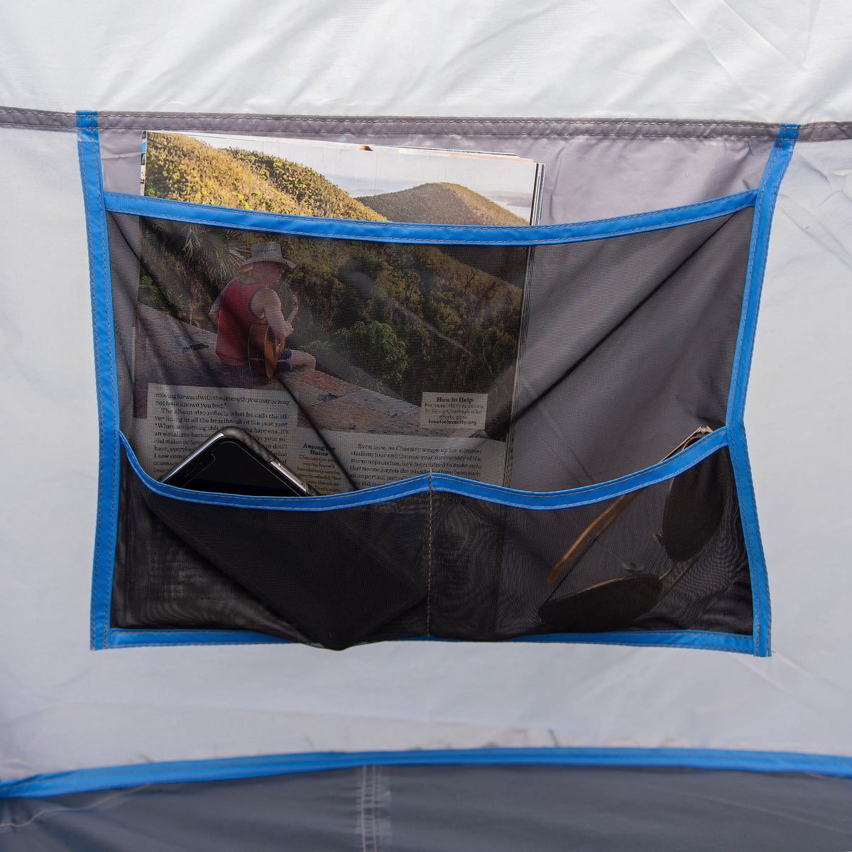 Ozark Trail Hazel Creek 16-Person 3-Room Family Cabin Tent, 3 Entrances