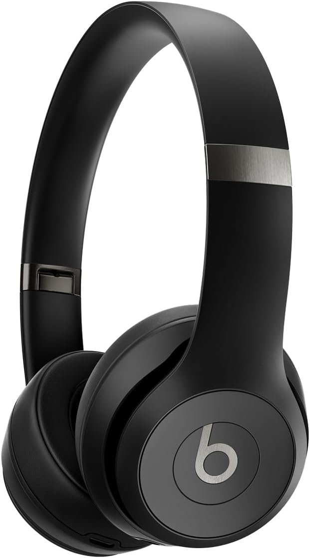 Beats Solo 4 - Wireless On-Ear Bluetooth Headphones, Up to 50-Hour Battery Life, Ultra-Lightweight Comfort, Powerful and Balanced Sound, Apple &