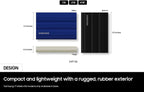 Samsung T7 Shield Portable SSD 1TB, USB 3.2 Gen 2, Up to 1,050 MB/s