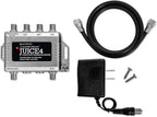 Antennas Direct ClearStream JUICE4 Distribution Amplifier, Silver