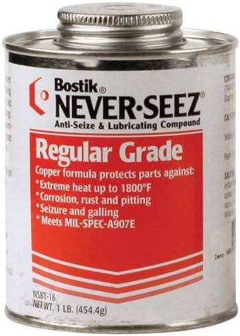 Regular Copper Grade Anti-Seize Brush Top - MFR : NSBT-16 Container Size: 1 lbs