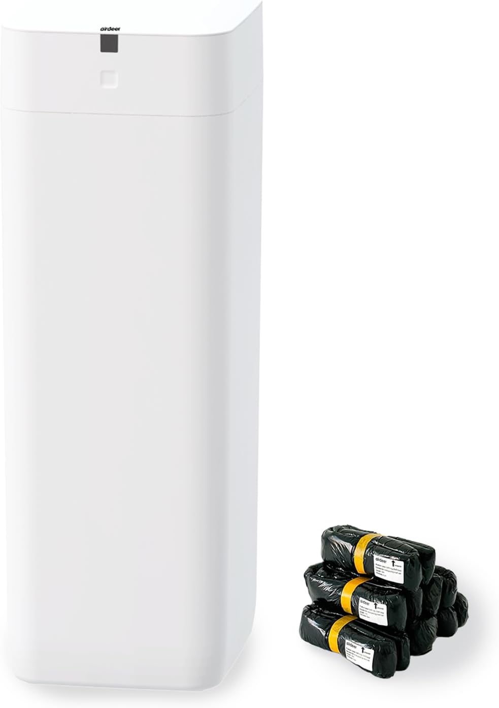 Airdeer L2 Automatic Trash Can, 8 Gallon Self Sealing and Self-Changing Smart Trash Can, Motion Sensor, Touchless Garbage can with lid for Kitchen