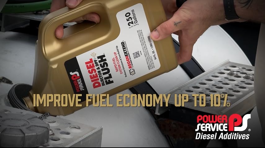 Power Service Diesel Injector & DPF Flush - 64 Ounce
