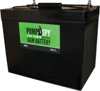 12V 75Ah AGM Battery for Sump Pumps, Maintenance-Free