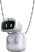 EMOPET Aibi Pocket Pet - Wearable Robot | ChatGPT Powered AI Companion with Voice Commands, Emotional Interaction, Singing & Dancing | Magnetically