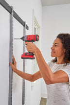 Rubbermaid FastTrack Rail Storage 48"x16" 3-Shelf Kit, 350 lbs. Per Shelf, for Home/Garage/Shed/Workshop Organization