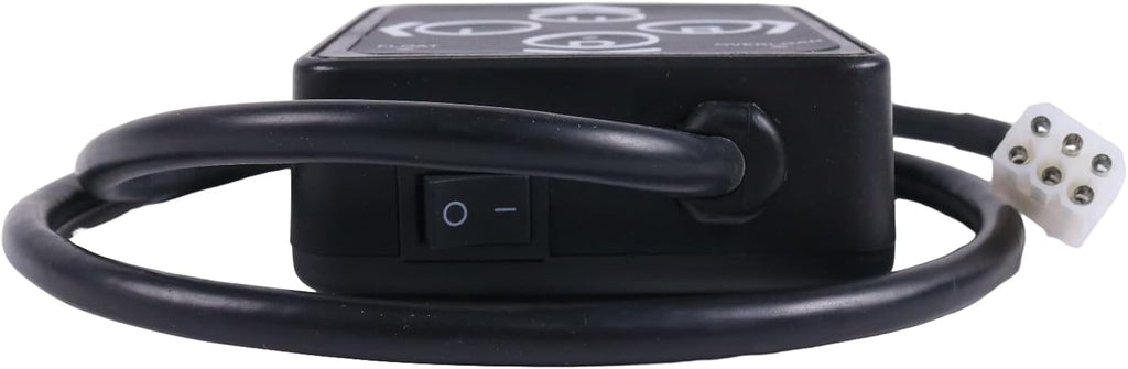 6 Plugs Membrane Switch Snow Plow Touch Pad Controller 22154 22690 56462 Compatible with Meyer E47 E57 E60 Snow Plows for Buyers 1306083 1306901