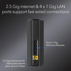 NETGEAR Nighthawk WiFi 7 Router RS90, Up to 2,000 sq ft, 3.6 Gbps