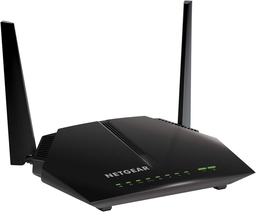 NETGEAR Cable Modem WiFi Router Combo C6220 - Compatible with All Cable Providers Including Xfinity by Comcast, Spectrum, Cox | for Cable Plans Up to
