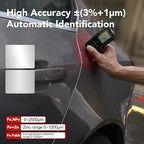 Paint Thickness Gauge for Cars - Accurate Mil Thickness Gauge for Iron/Aluminum/zinc Car Body Filler Tester for Used Car Buyers & Auto Body Shops