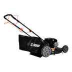 SENIX 22-Inch 163 cc 4-Cycle Gas RWD Self-Propelled Lawn Mower With 11-In Rear Wheels - LSSG-H1